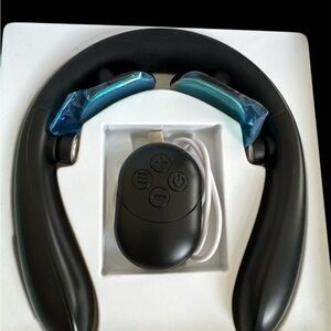 Black Neck Massager with Remote